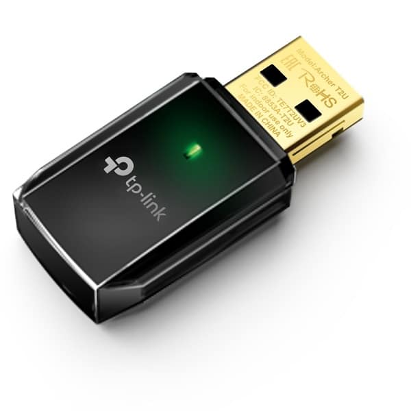 Wireless Dual Band USB Adapter Archer T2U - TPLINK AC600