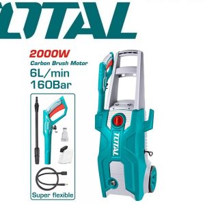 160Bar High Pressure Washer -2000W, 2320 PSI, 6.0L/min- TOTAL TGT11376