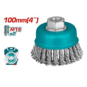 4inch Wire Cup Brush -100mm- TOTAL TAC32041