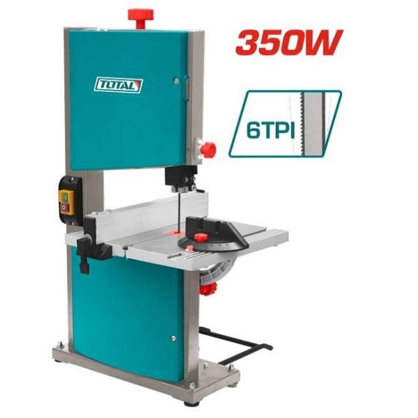 Vertical Blade Band saw - 350W, 62inch Blade - TOTAL TS730301