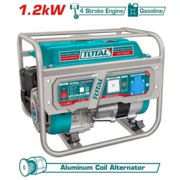1.2KW Gasoline Generator - TOTAL TP115005