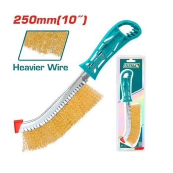 10 inch (250mm) Wire Brush – TOTAL THT92102