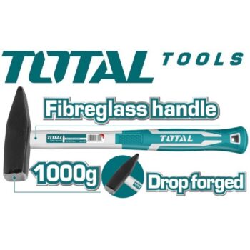 1000g Machinist Hammer with Fiberglass Handle - TOTAL THT7110006
