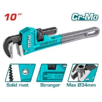 10inch (250mm) Pipe Wrench - TOTAL THT171006