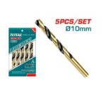 10mm HSS Drill Bit Set 5Pcs - TOTAL TAC101003