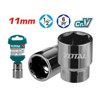 11mm Hexagonal Socket - ½ inch Square Drive, 6Point - TOTAL THTST12111