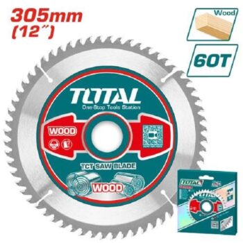 12 inch (305mm) TCT Circular Saw Blade 60T - TOTAL TAC231923