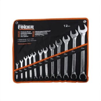12PCS Combination Spanner Set (8-->32mm, Canvas Bag) - Finder 192115