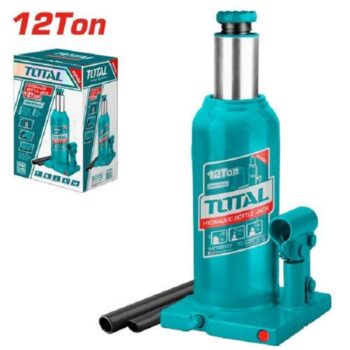 12Ton Hydraulic Bottle Jack With Safety Valve - TOTAL THT109122