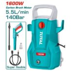 140Bar High Pressure Washer -1600W, 2030PSI, 5.5L/min- TOTAL TGT11336