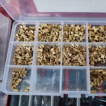 Rivet Nuts Assortment Kit - M12 thread, Knurled Body, 100 pcs