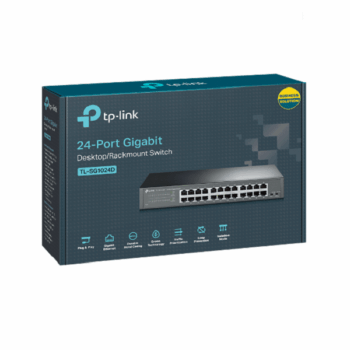 24-Port Gigabit Desktop/Rackmount Switch - TPLINK TL-SG1024D