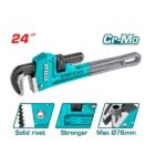 24inch Pipe Wrench – 600mm – TOTAL THT171246