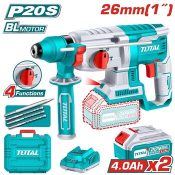 26mm Cordless Rotary Hammer TOTAL TRHLI202287