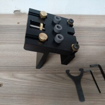 3-in-1 Woodworking Doweling Jig Kit - multifunctional drill guide for drilling dowel holes and vertical holes