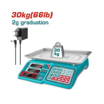 30kg Electronic Scale with 2g Graduation - Total TESA3301