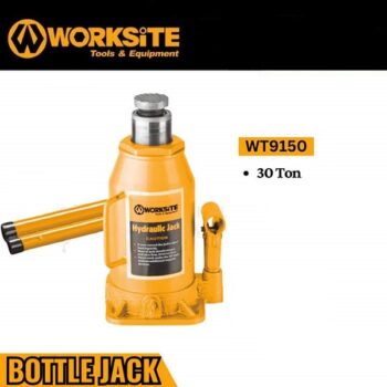 30Ton Hydraulic Bottle Jack - WORKSITE WT9150