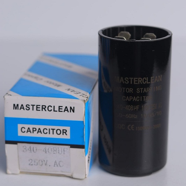340-408µF Motor Starting Capacitor, 250VAC