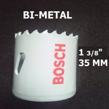 35mm Holesaw for Standard Adapters – Bosch 2608580410 HSS BI-METAL Hole saw - 2 608 580 410
