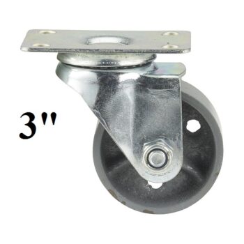 3inch High-Capacity Swivel Caster with Metal Wheel