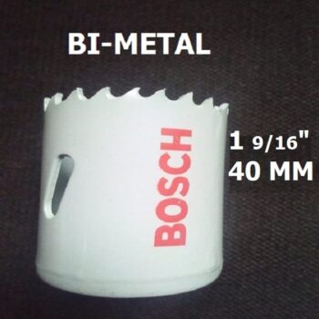 40mm Holesaw for Standard Adapters – Bosch 2608580413 HSS BI-METAL Hole saw - 2 608 580 413