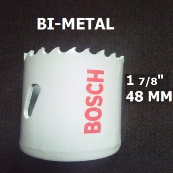 48mm Holesaw for Standard Adapters – Bosch 2608580418 HSS BI-METAL Hole saw - 2 608 580 418