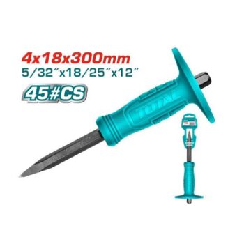 4x18x300mm Concrete Chisel - TOTAL THT4221226