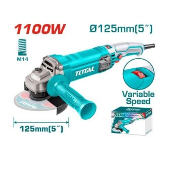 5 inch Angle Grinder - 1100W, 125mm - Total TG110125565