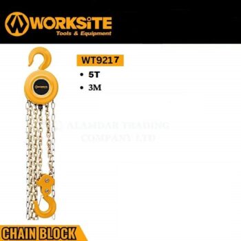 5Ton Chain Block - WORKSITE WT9217