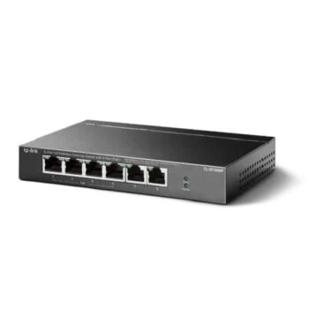 6-Port 10/100Mbps Desktop Switch with 4-Port PoE+ - TPLINK TL-SF1006P