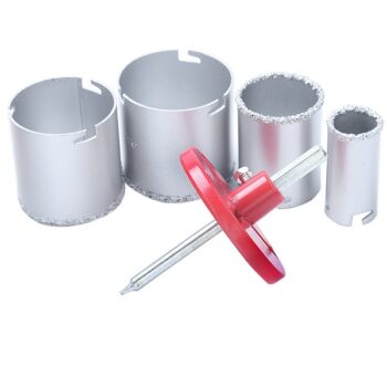 6PCS Carbide Holesaw Set - 33mm, 53mm, 67mm, 73mm - Finder 195537