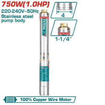 750W Deep Well Pump - TOTAL TWP57501