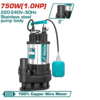 750W Sewage Submersible Pump - TOTAL TWP775016