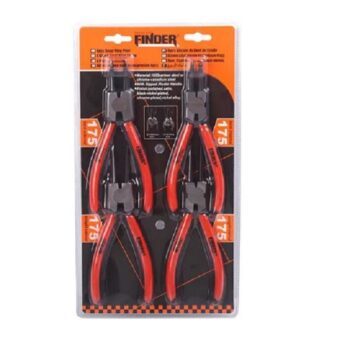 7inch Ring Pliers Set of 4PCS - 175mm - Finder 190088