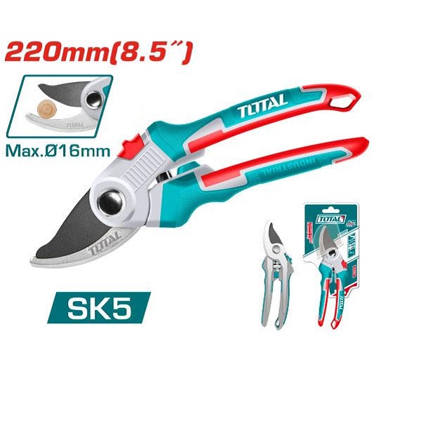 8.5 inch (220mm) Pruning Shear - TOTAL THT0601