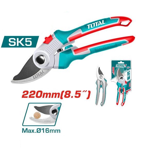 8.5 inch (220mm) Pruning Shear - TOTAL THT0601