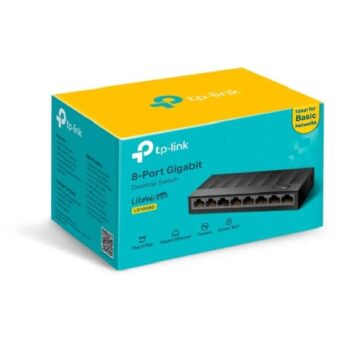 8-Port 10/100/1000Mbps Desktop Switch - TPLINK LS1008G_Gigabit Ethernet Switch