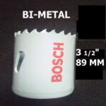 89mm Holesaw for Standard Adapters – Bosch 2608580436 HSS BI-METAL Hole saw - 2 608 580 436