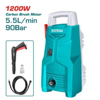 90Bar High Pressure Washer -1200W, 1300PSI, 5.5L/min- TOTAL TGT113026