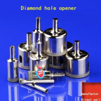 Hole Saw Set for Glass, Marble, Ceramic, Tiles - 15pcs
