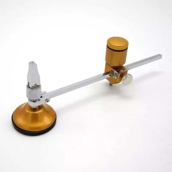 Circular Glass Cutter with Suction Cup and Oil Reservoir