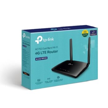 AC750 Wireless Dual Band 4G LTE Router - TPLINK Archer MR200
