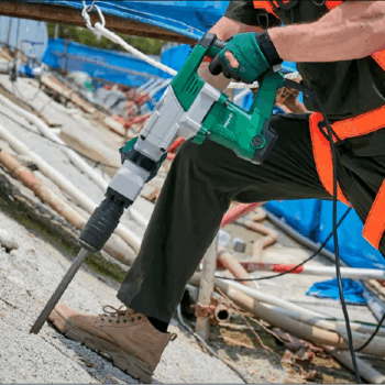 Electric Demolition Hammer - 1500W, 40mm, D-Handle - Keywin KW-G3901M