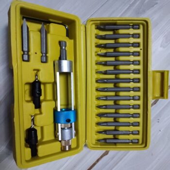 Half Time Drill Driver Multi Screwdriver Set - 20pcs With Storage Box