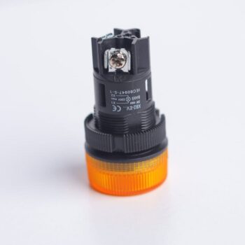 Indicator Light for 22 mm Panel Cutout Diameter, Screw Terminals, Orange