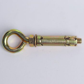 M8 Eye Type RawlBolt - Galvanized Steel Shield Anchor for Concrete