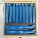 Metal Carbide Tip Lathe Cutting Tools Set - 11Pcs, 16x16mm