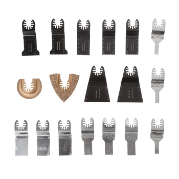 Multipurpose Oscillating Tool Blades - 18 accessories per kit