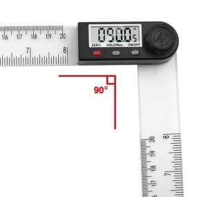 Digital Angle Finder - Ruler-digital display-ABS thermoplastic