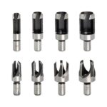 Plug Cutters for Wood - Set of 8pcs